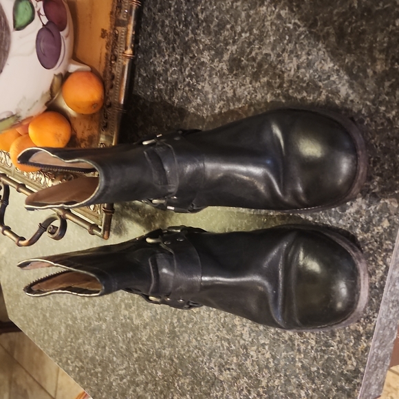 Black frye harness boots - Picture 2 of 8